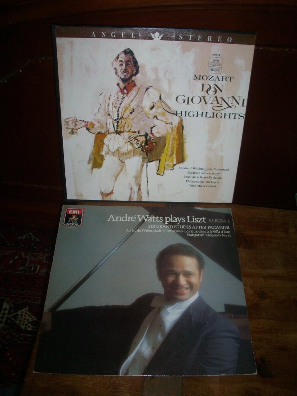 Don Giovann Highlights Philharmonia Orchestra Andre Watts Plays Liszt 2 LP Vinyl
